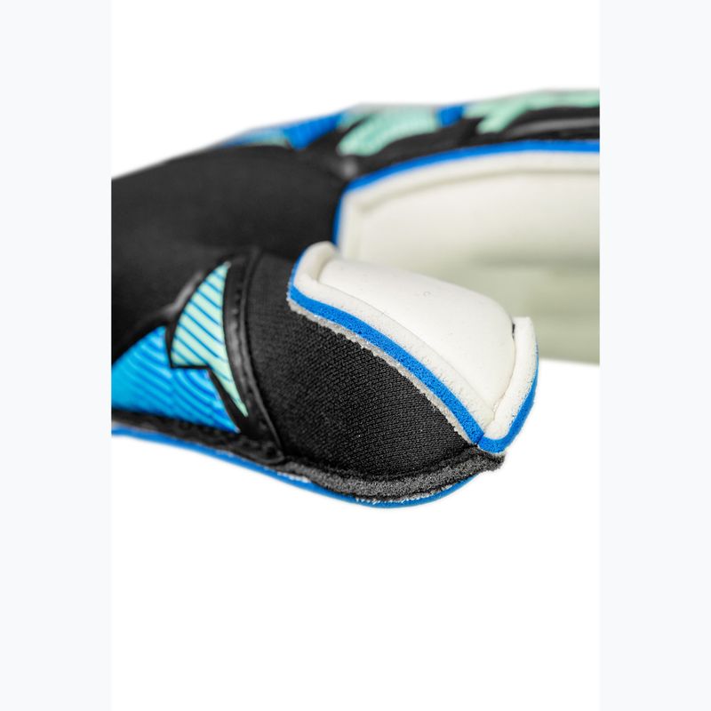Rękawice bramkarskie Reusch Attrakt RE:GRIP Evolution black/ocean light 7