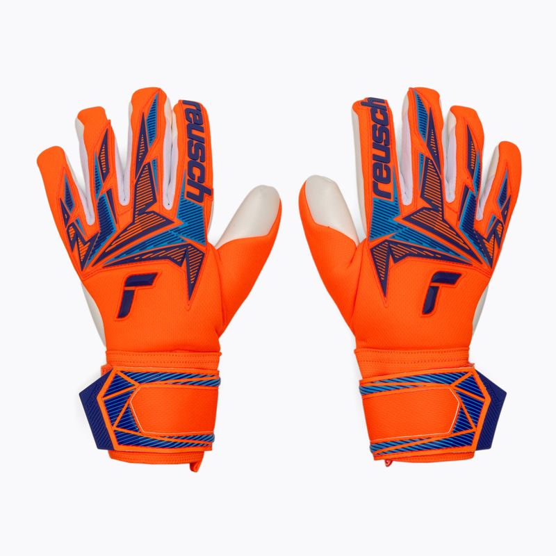 Rękawice bramkarskie Reusch Attrakt Freegel Advance shocking orange/blue 2
