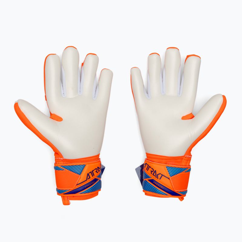 Rękawice bramkarskie Reusch Attrakt Freegel Advance shocking orange/blue 3