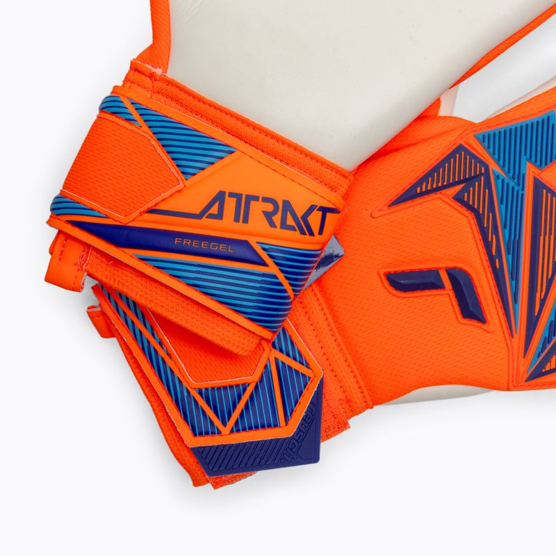 Rękawice bramkarskie Reusch Attrakt Freegel Advance shocking orange/blue 5