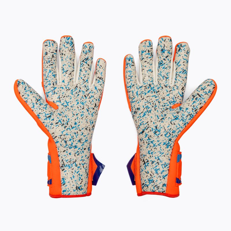 Rękawice bramkarskie Reusch Attrakt Freegel Fusion shocking orange/blue 3