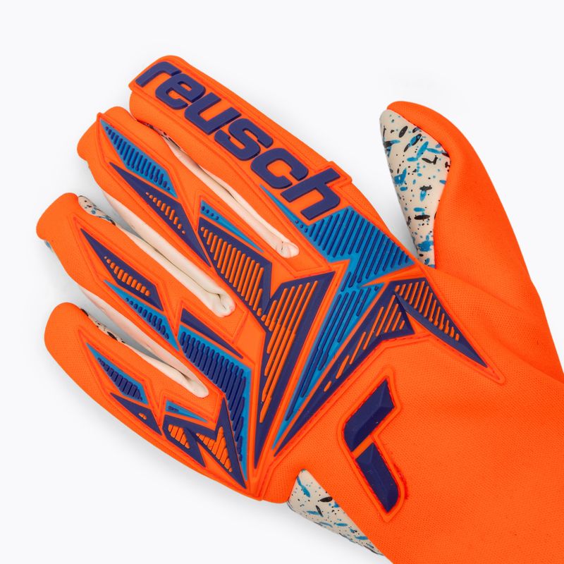 Rękawice bramkarskie Reusch Attrakt Freegel Fusion shocking orange/blue 4