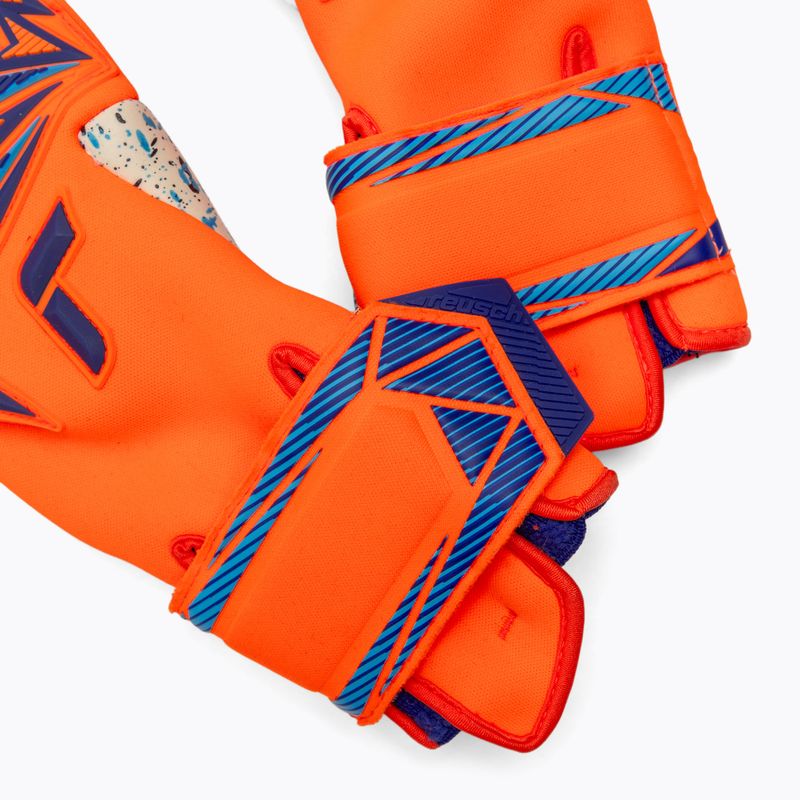 Rękawice bramkarskie Reusch Attrakt Freegel Fusion shocking orange/blue 5