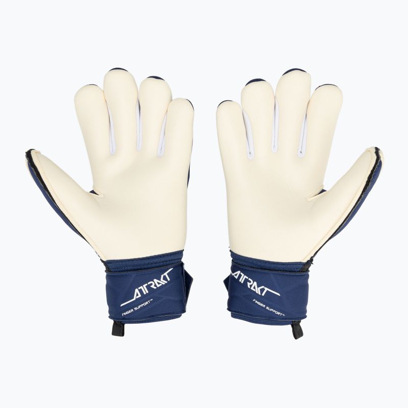 Rękawice bramkarskie Reusch Attrakt Freegel Gold X Finger Support Junior premium blue/white 3