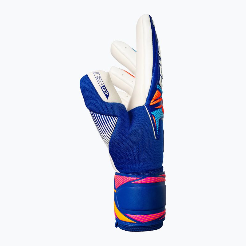 Rękawice bramkarskie Reusch Attrakt Gold X NC sharp blue/white/shocking orange 4