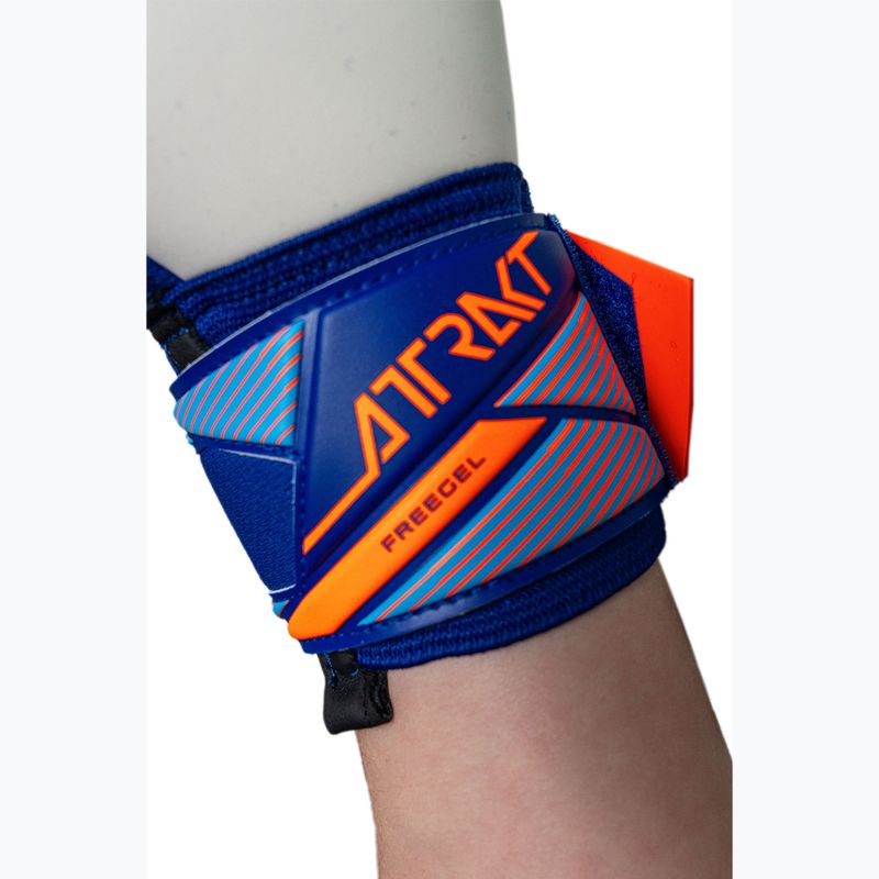 Rękawice bramkarskie Reusch Attrakt Freegel Advance sharp blue/shocking orange 8