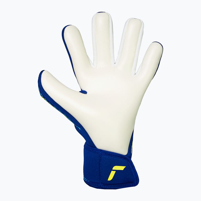 Rękawice bramkarskie dziecięce Reusch Fastgrip Advance Junior sharp blue/white 3