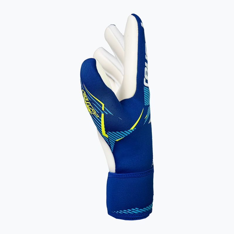 Rękawice bramkarskie dziecięce Reusch Fastgrip Advance Junior sharp blue/white 4