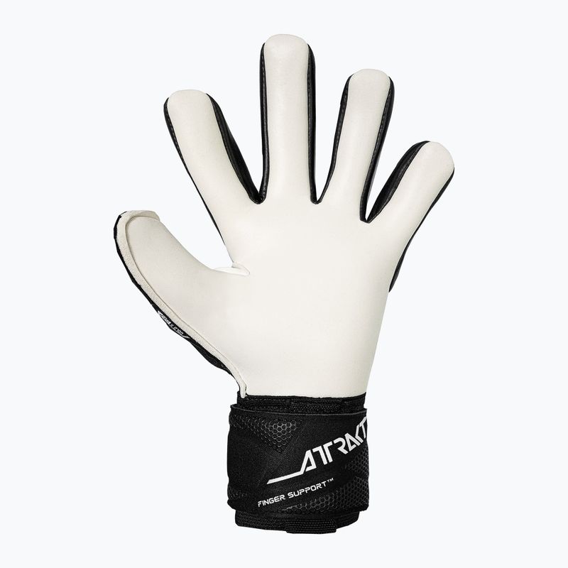 Rękawice bramkarskie Reusch Attrakt Gold X NC Finger Support black/white 3