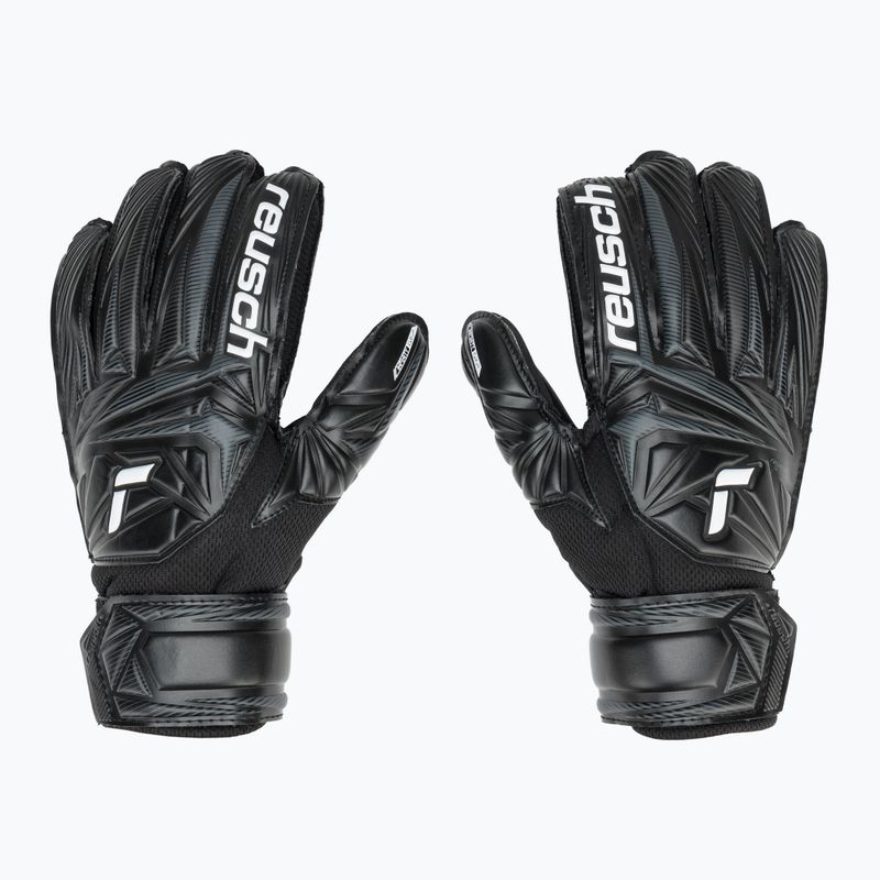 Rękawice bramkarskie dziecięce Reusch Attrakt Infinity Junior black 2