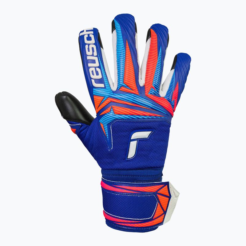 Rękawice bramkarskie Reusch Attrakt Infinity Evolution NC sharp blue/shocking orange/black 2