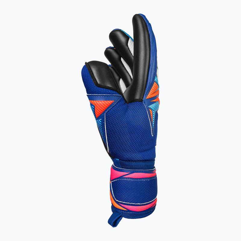 Rękawice bramkarskie Reusch Attrakt Infinity Evolution NC sharp blue/shocking orange/black 4
