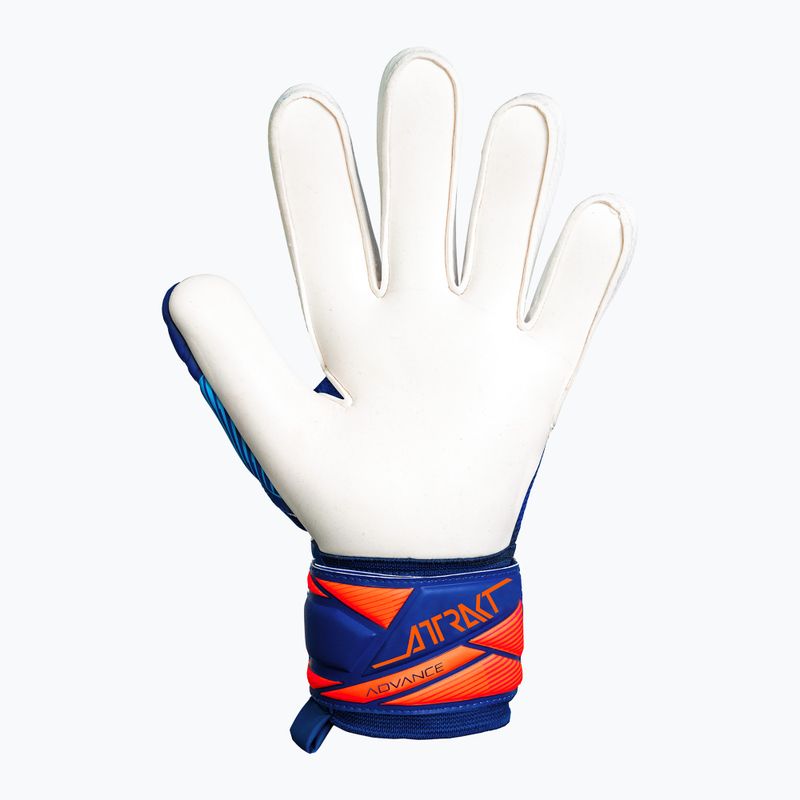 Rękawice bramkarskie Reusch Attrakt Advance sharp blue/white/shocking orange 3