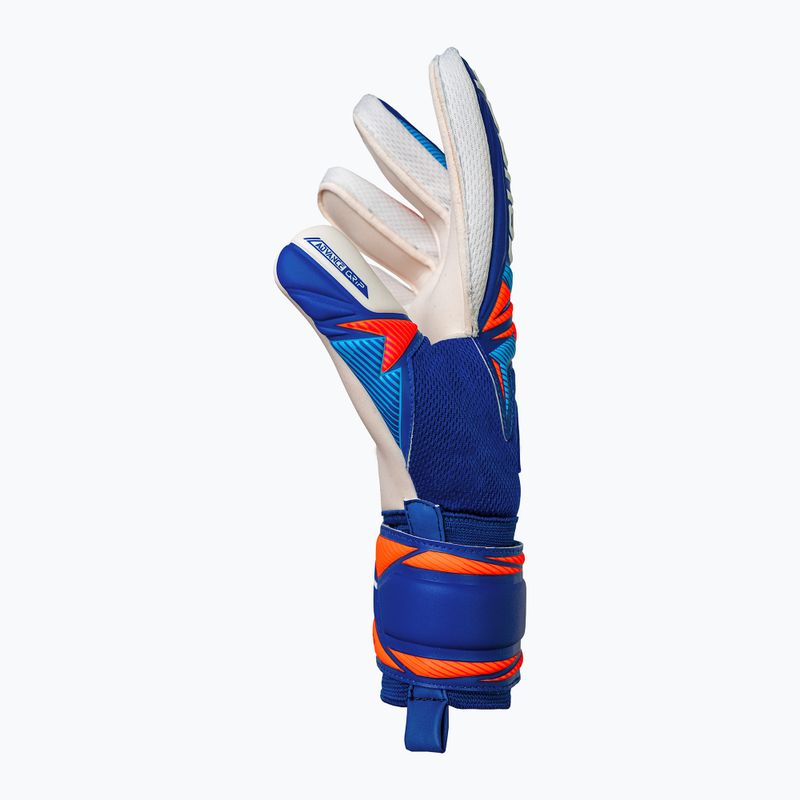 Rękawice bramkarskie Reusch Attrakt Advance sharp blue/white/shocking orange 4