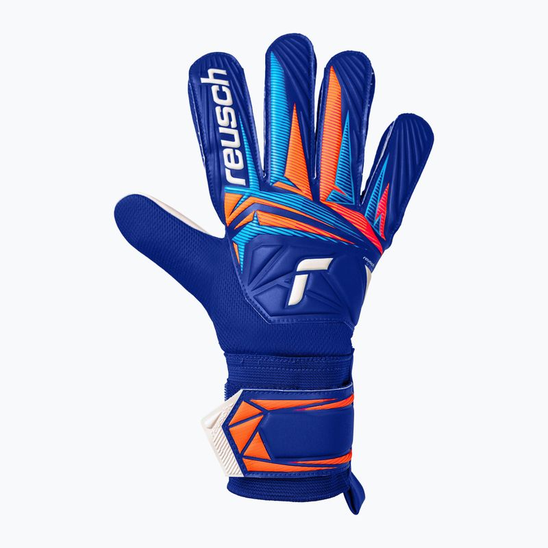 Rękawice bramkarskie Reusch Attrakt Starter Solid sharp blue/white/shocking orange 2