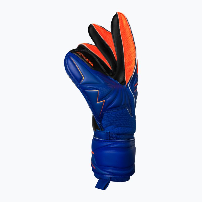 Rękawice bramkarskie Reusch Attrakt Infinity Finger Support sharp blue/shocking orange/black 4