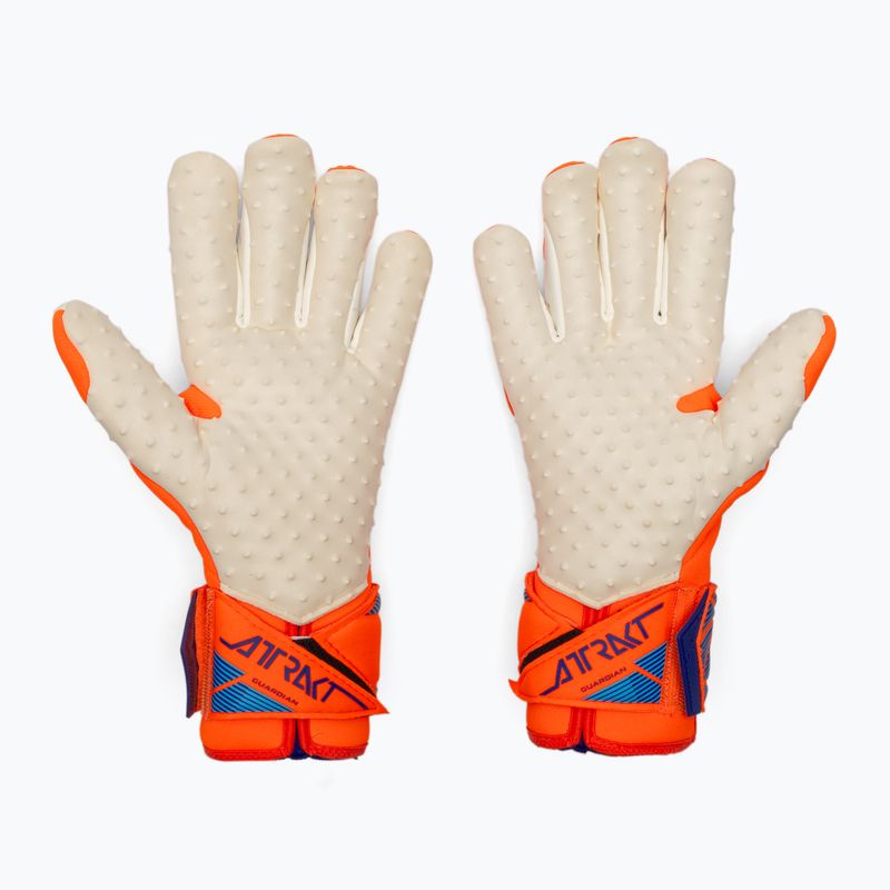 Rękawice bramkarskie Reusch Attrakt SpeedBump Guardian shocking orange/blue 3