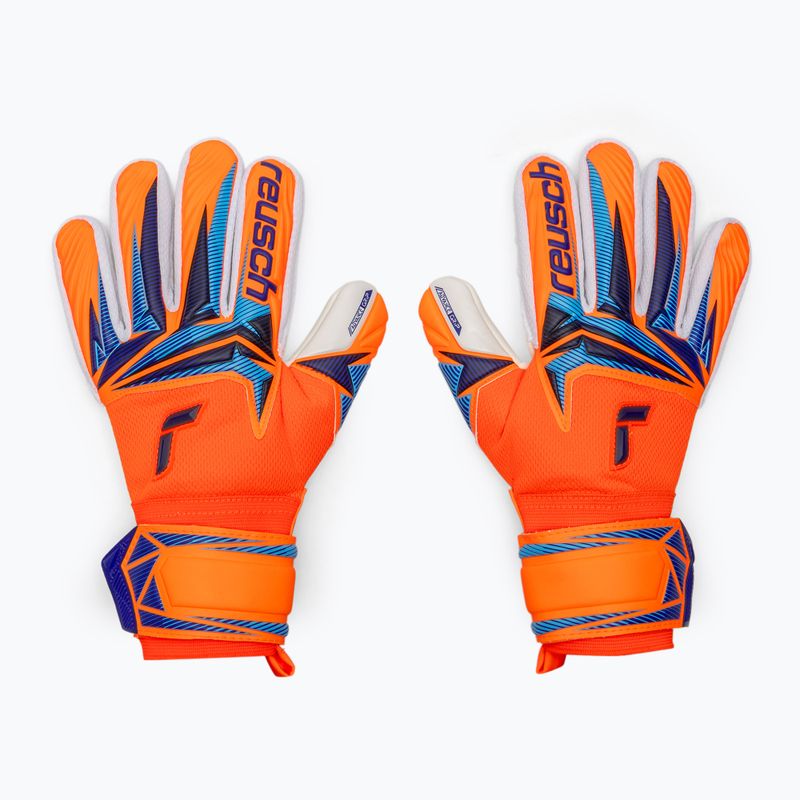 Rękawice bramkarskie Reusch Attrakt Advance shocking orange/blue 2