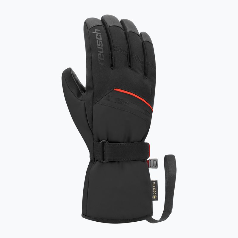 Rękawice narciarskie Reusch Morris GORE-TEX black/fire red 2