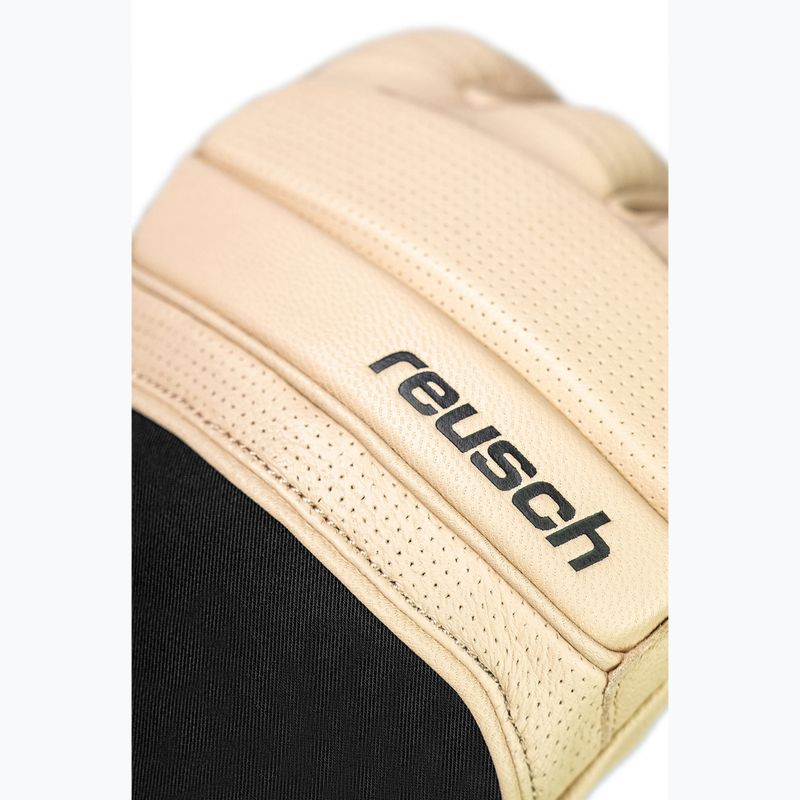Rękawice narciarskie Reusch Alpine Heritage tan / black 4