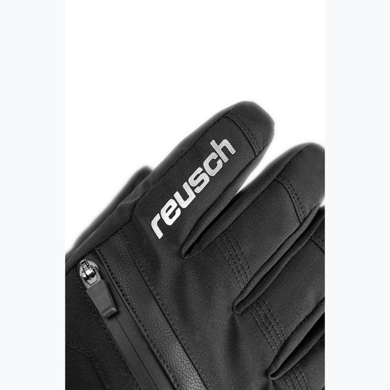 Rękawice narciarskie dziecięce Reusch Lan R-Tex XT black/silver 4