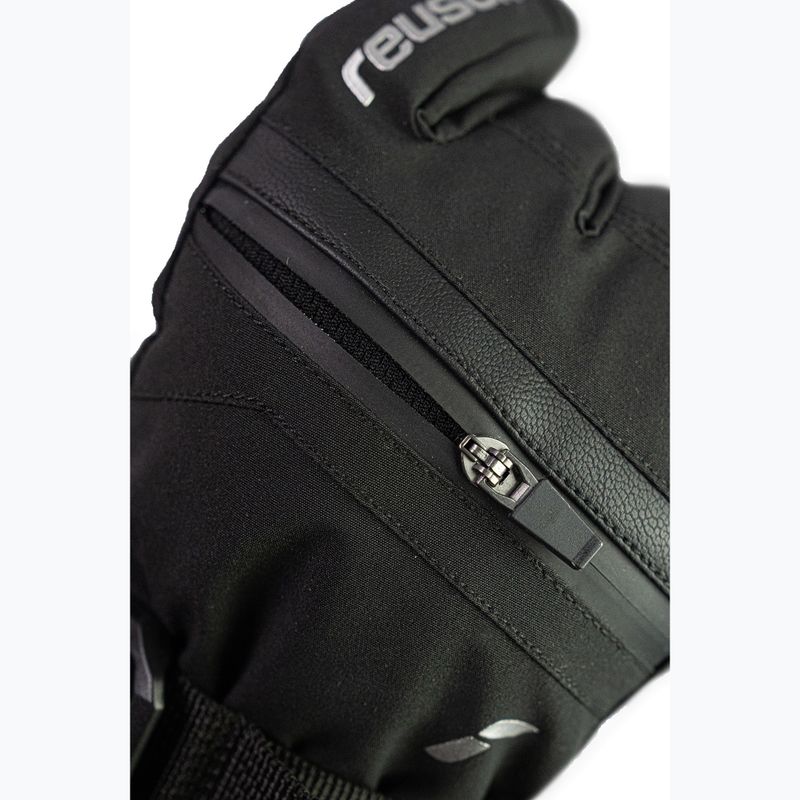 Rękawice narciarskie dziecięce Reusch Lan R-Tex XT black/silver 5