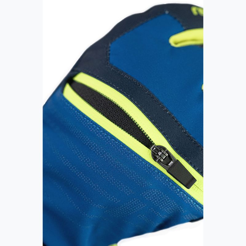 Rękawice narciarskie dziecięce Reusch Leo R-Tex XT black/imperial blue/safety yellow 5