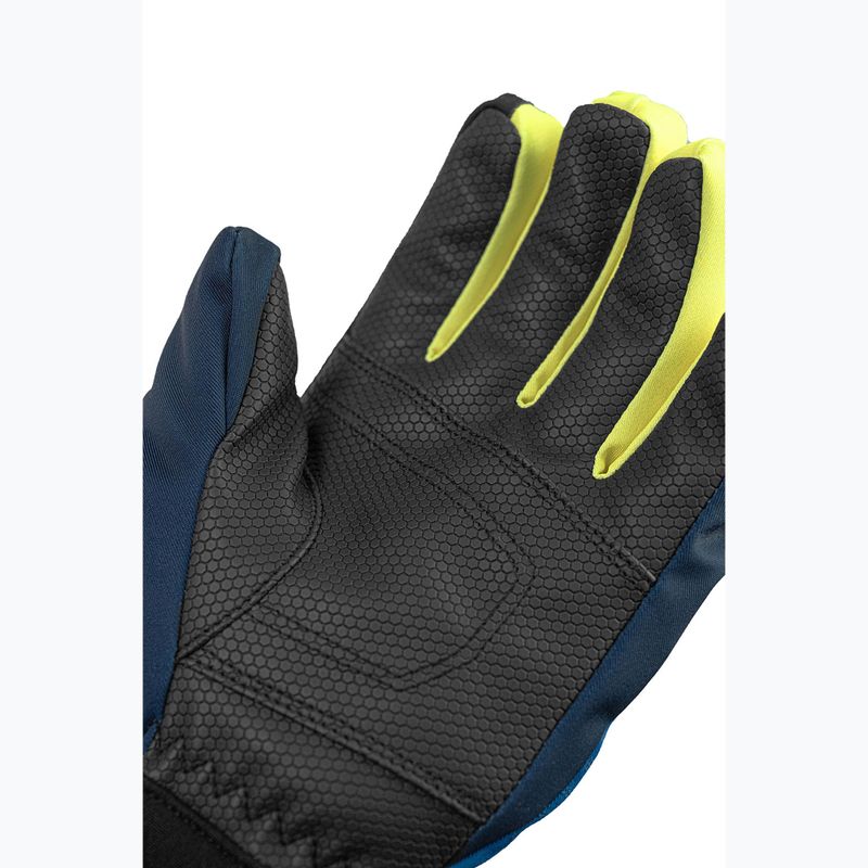 Rękawice narciarskie dziecięce Reusch Leo R-Tex XT black/imperial blue/safety yellow 6
