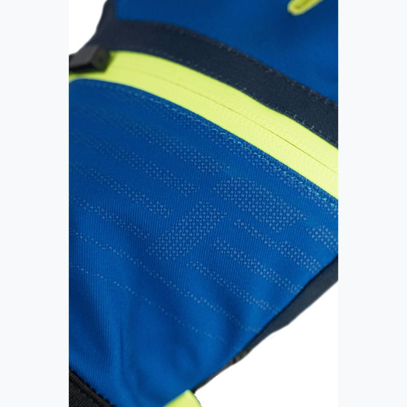 Rękawice narciarskie dziecięce Reusch Leo R-Tex XT black/imperial blue/safety yellow 7