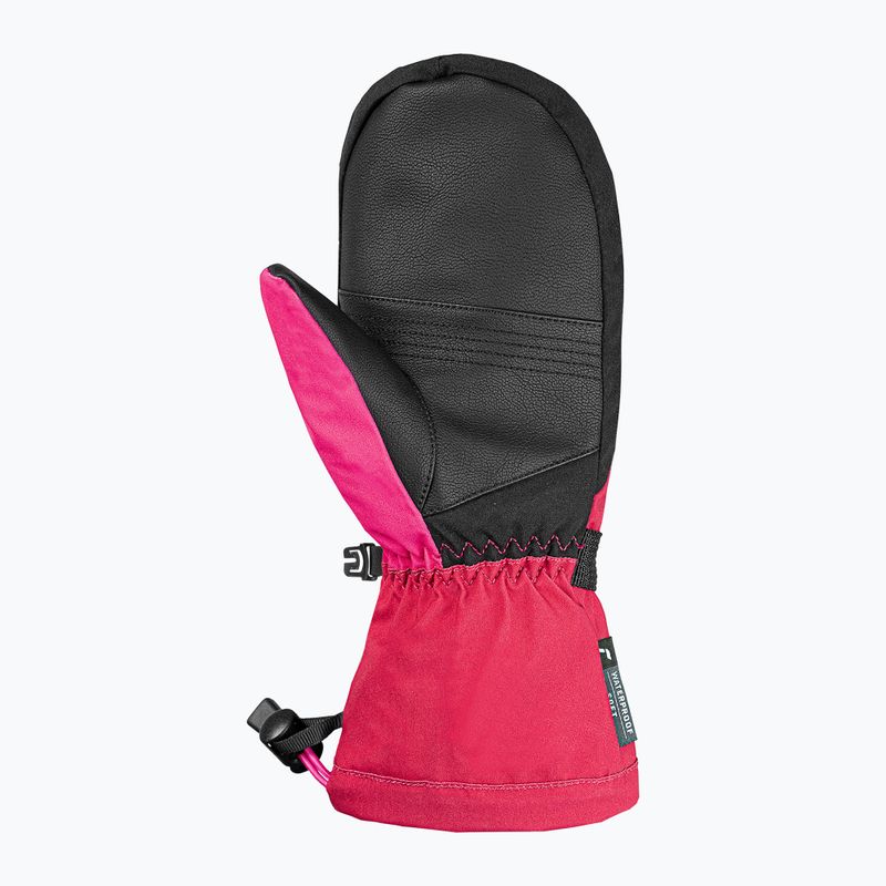 Rękawice narciarskie dziecięce Reusch Lan R-Tex XT Mitten cerise/pink glo 3