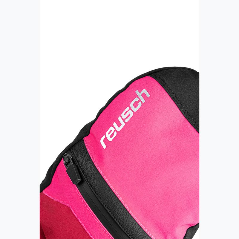 Rękawice narciarskie dziecięce Reusch Lan R-Tex XT Mitten cerise/pink glo 4