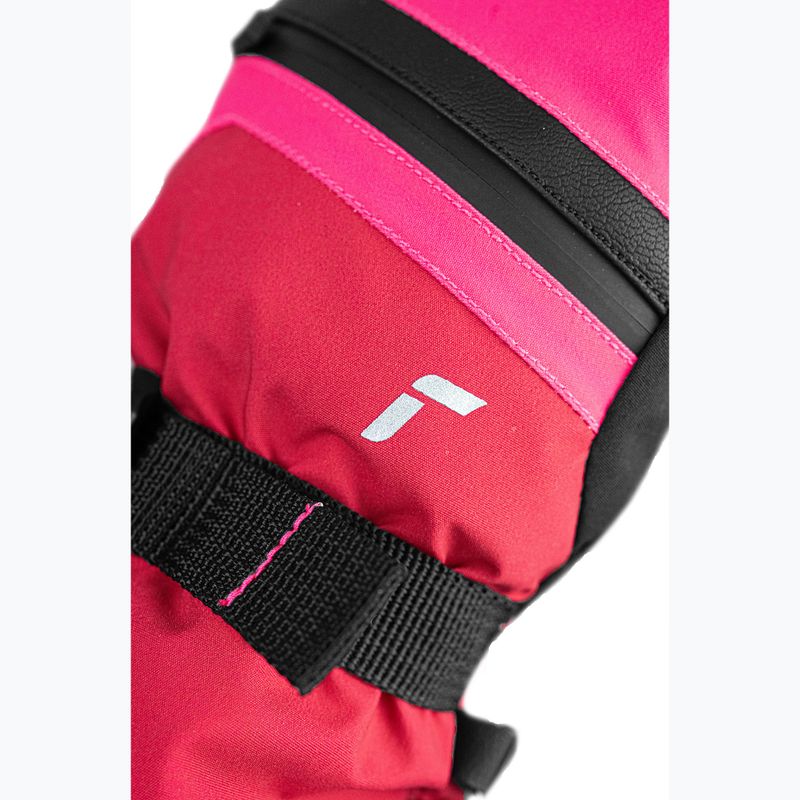 Rękawice narciarskie dziecięce Reusch Lan R-Tex XT Mitten cerise/pink glo 6