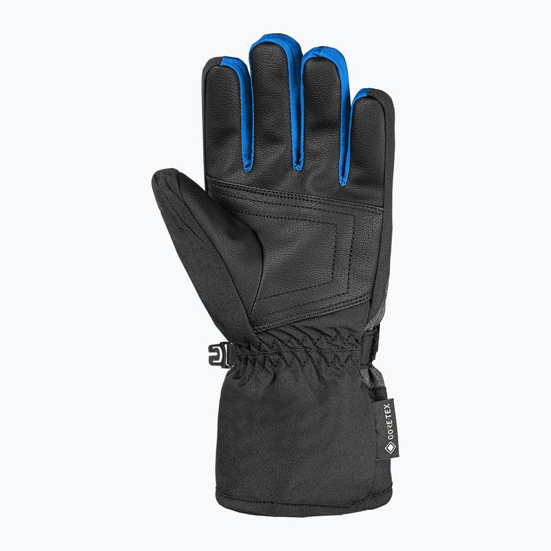 Rękawice narciarskie dziecięce Reusch Rocket GORE-TEX black/black melange/brilliant blue 3