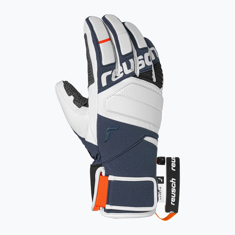 Rękawice narciarskie Reusch Speed Project white/dress blue 2