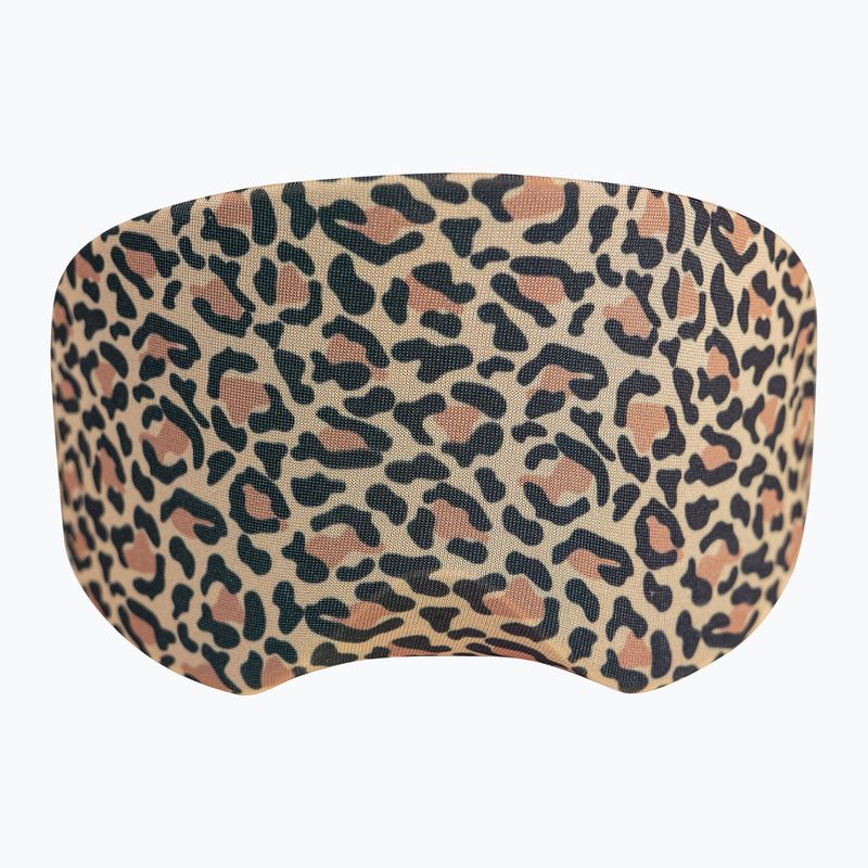 Pokrowiec na gogle Reusch Goggle Cover beige leopard 3
