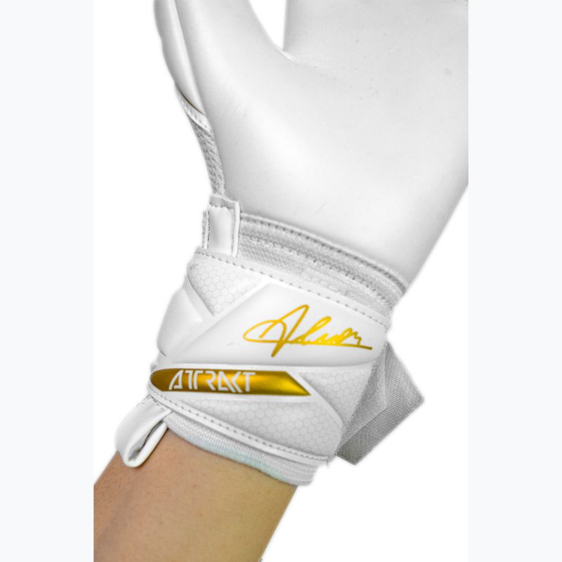 Rękawice bramkarskie Reusch Unai World Champion white/gold 7