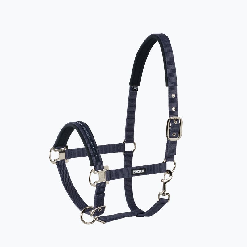 Kantar dla konia Eskadron Pin Buckle ciemnoniebieski