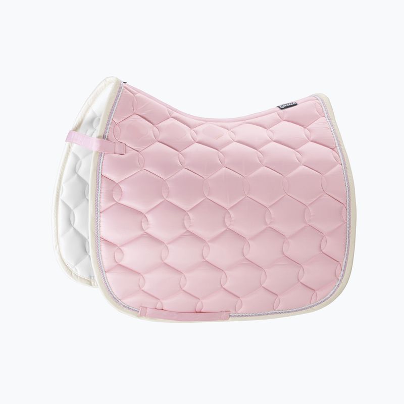 Czaprak dla konia Eskadron Glossy Wave Contrast różowy