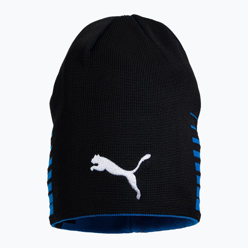 Czapka zimowa PUMA Liga Reversible Beanie electric blue lemonade/puma black 2
