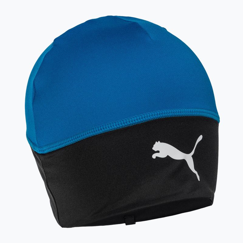 Czapka zimowa PUMA Liga Beanie blue lemonade/puma black
