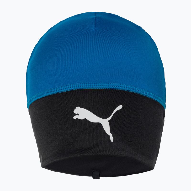 Czapka zimowa PUMA Liga Beanie blue lemonade/puma black 2