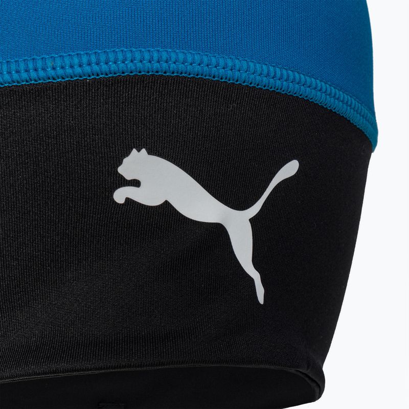 Czapka zimowa PUMA Liga Beanie blue lemonade/puma black 3