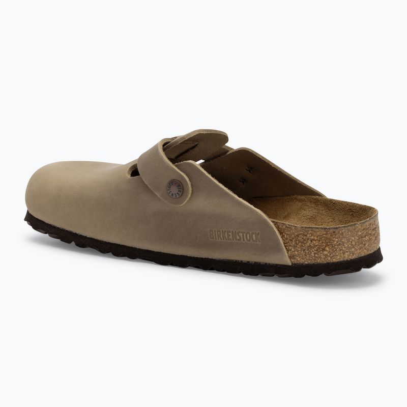 Klapki BIRKENSTOCK Boston SFB LEOI Regular tabacco brown 3