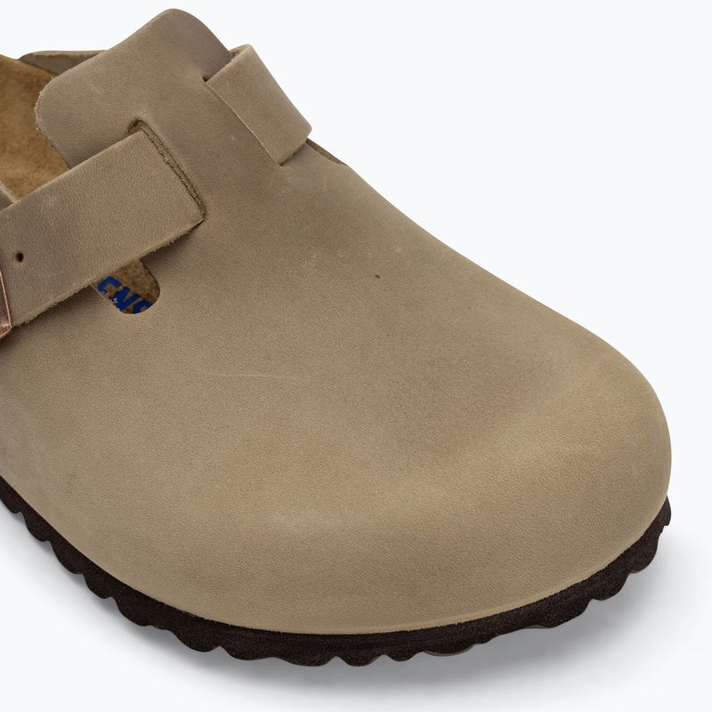 Klapki BIRKENSTOCK Boston SFB LEOI Regular tabacco brown 7