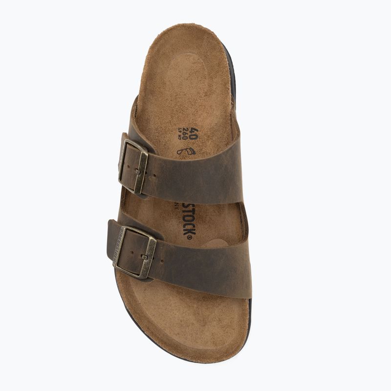 Klapki BIRKENSTOCK Arizona CT LEOI Regular faded khaki 5