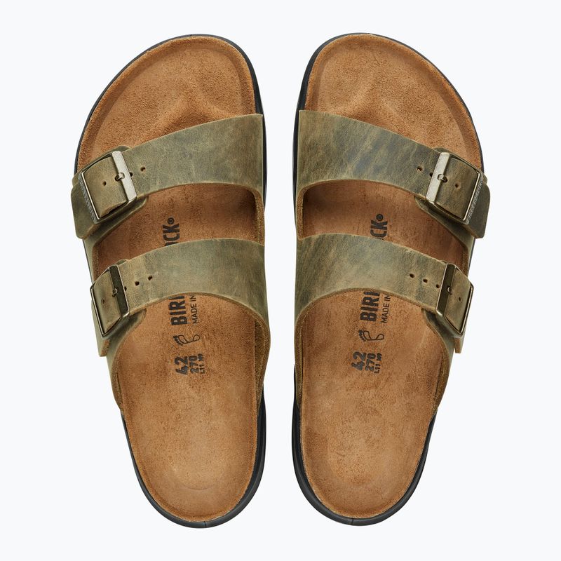 Klapki BIRKENSTOCK Arizona CT LEOI Regular faded khaki 10
