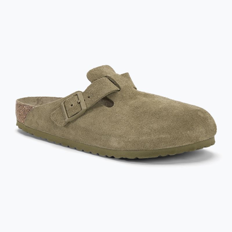Klapki BIRKENSTOCK Boston SFB VL Regular faded khaki