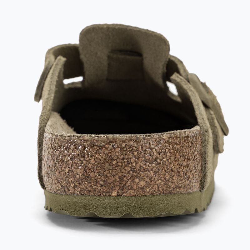 Klapki BIRKENSTOCK Boston SFB VL Regular faded khaki 7