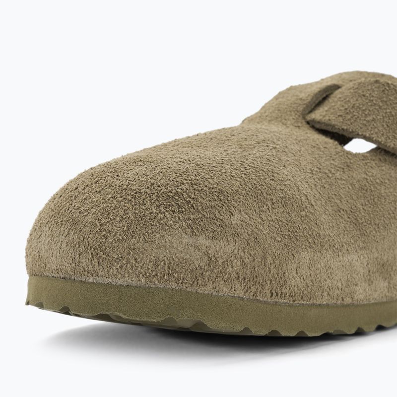 Klapki BIRKENSTOCK Boston SFB VL Regular faded khaki 8