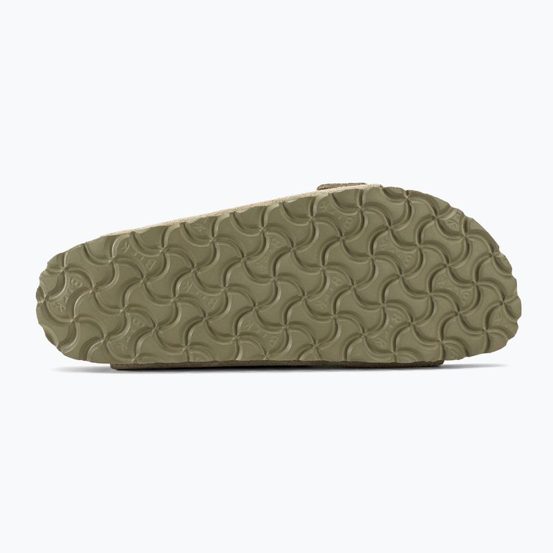 Klapki BIRKENSTOCK Arizona Suede Narrow faded khaki 5